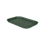 green basics grow tray saucer s leaf green